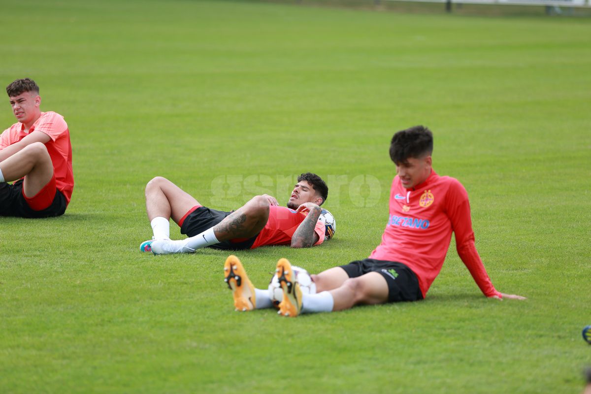 „Să consemnați cu exactitate cine a câștigat!” » SHOW cu MM, Charalabous și Mache la fotbal-tenis, în cantonamentul FCSB