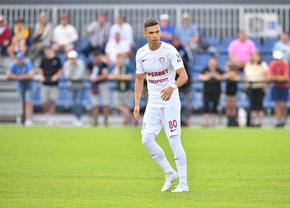 Curaj în fața lui Adrian Mutu » Cum s-a mișcat Cătălin Cîrjan la debutul în tricoul Rapidului