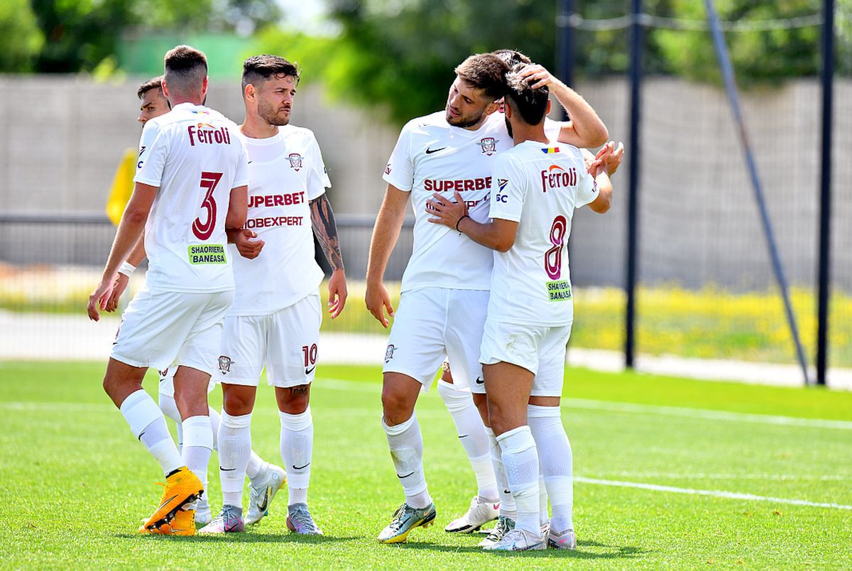 A salvat-o pe Rapid în primul amical, apoi a discutat cu reporterul Gazetei: „Vrem să implementăm lucruri noi”