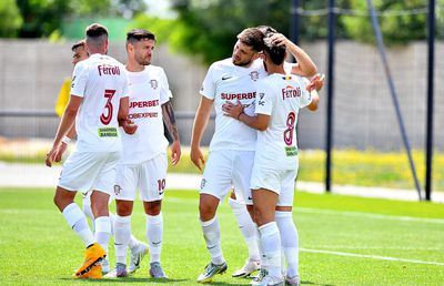 A salvat-o pe Rapid în primul amical, apoi a discutat cu reporterul Gazetei: „Vrem să implementăm lucruri noi”