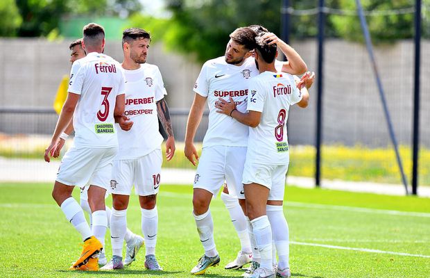 A salvat-o pe Rapid în primul amical, apoi a discutat cu reporterul Gazetei: „Vrem să implementăm lucruri noi”