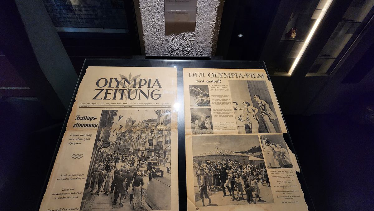 Vizită la Muzeul Jocurilor Olimpice » Își întâmpină vizitatorii cu un exponat spectaculos