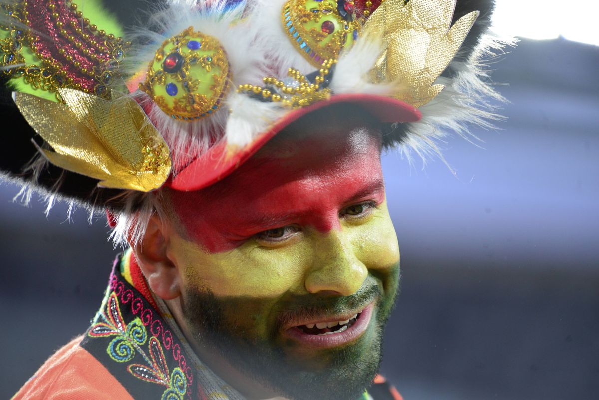 Fanii din Uruguay fac spectacol la Copa America