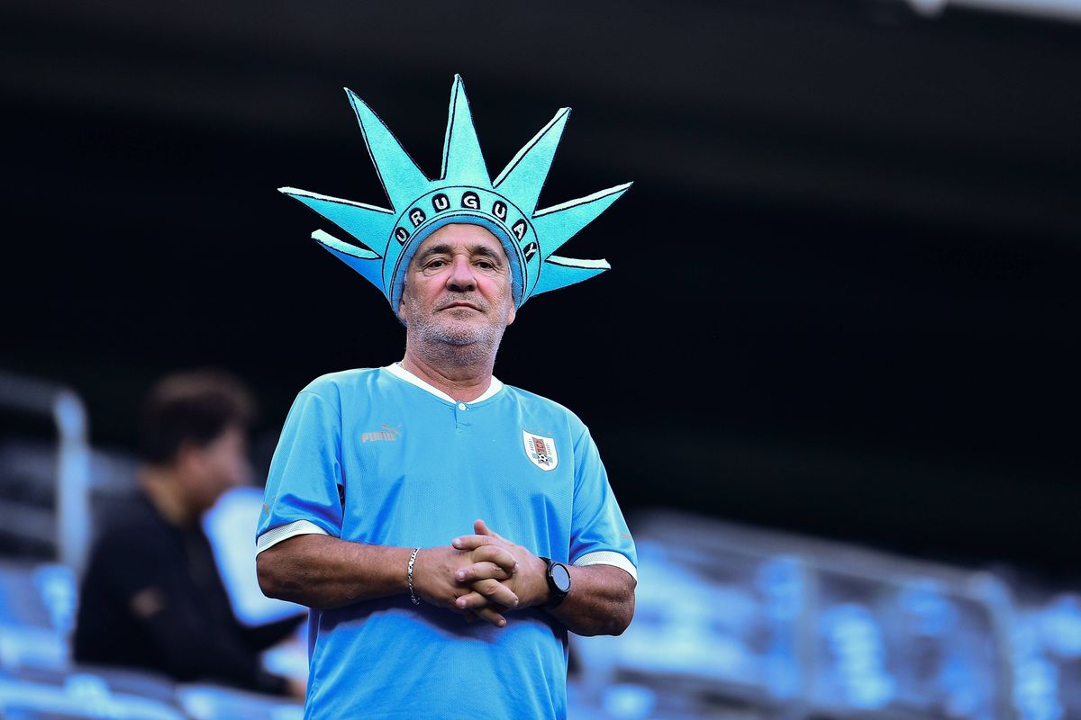 Fanii din Uruguay fac spectacol la Copa America