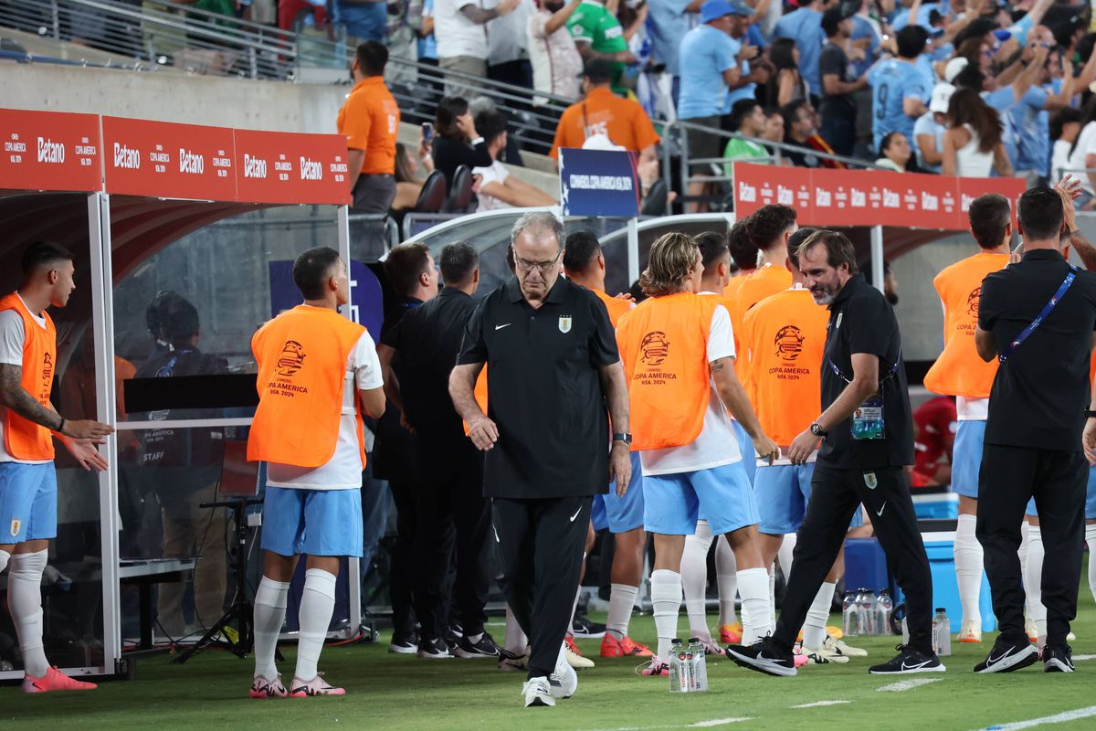 Fanii din Uruguay fac spectacol la Copa America
