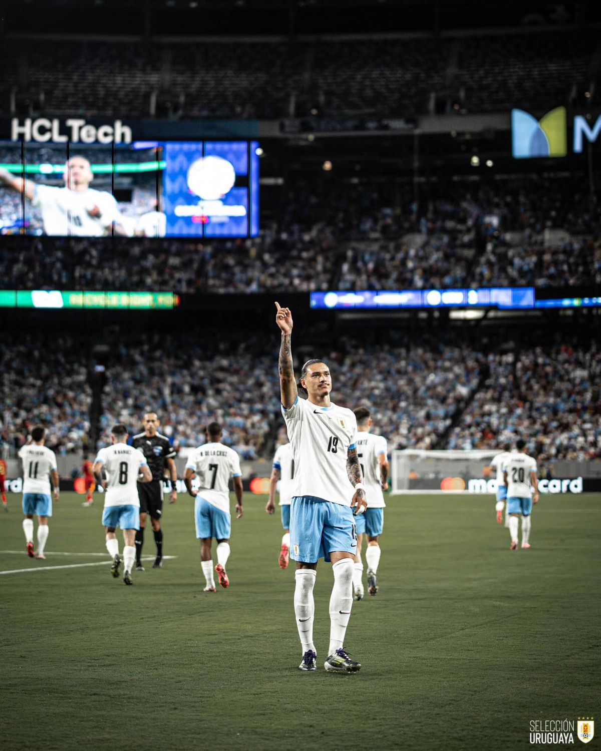Fanii din Uruguay fac spectacol la Copa America