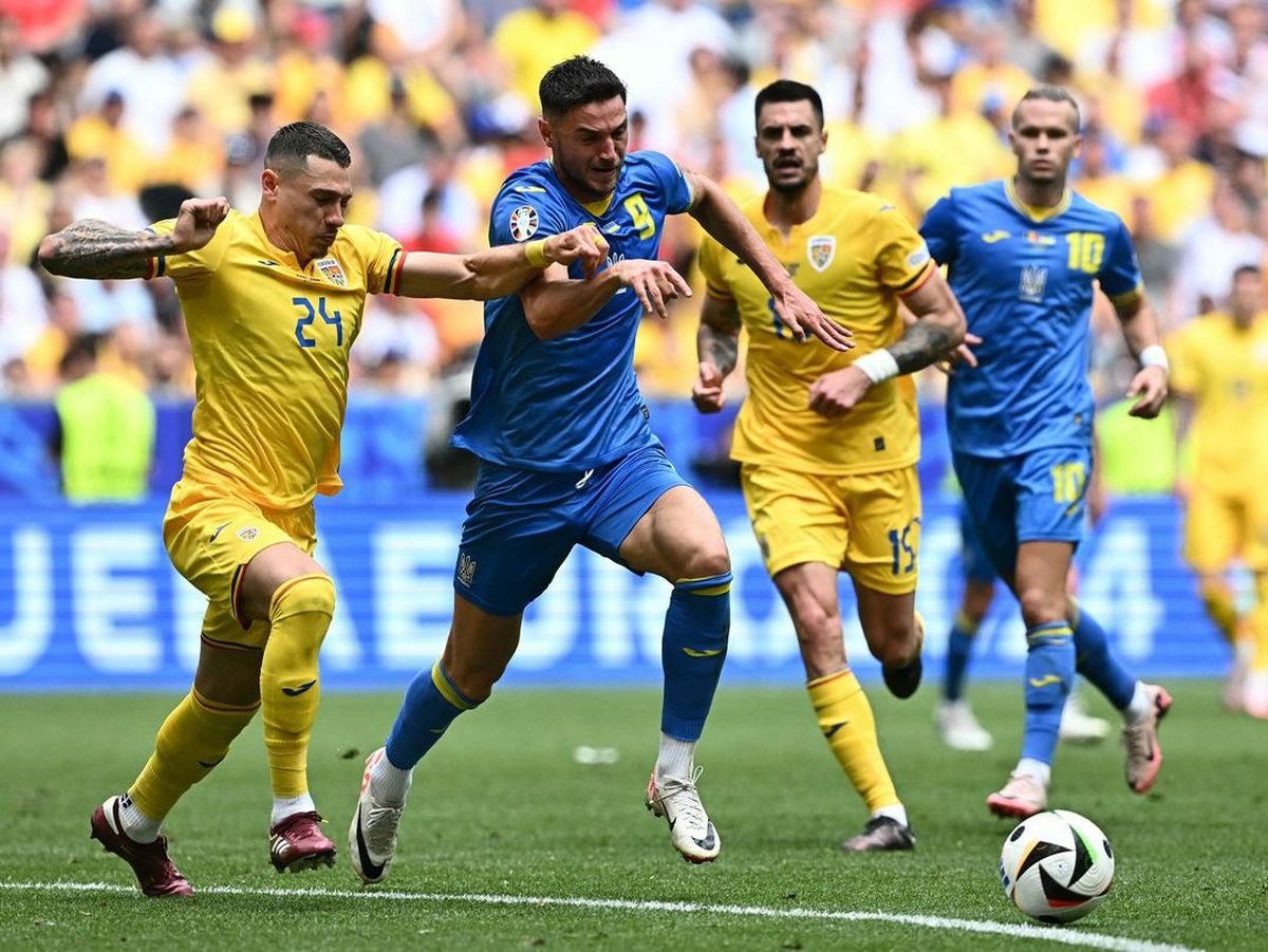 România - Ucraina, cele mai tari imagini din meciul de la Munchen