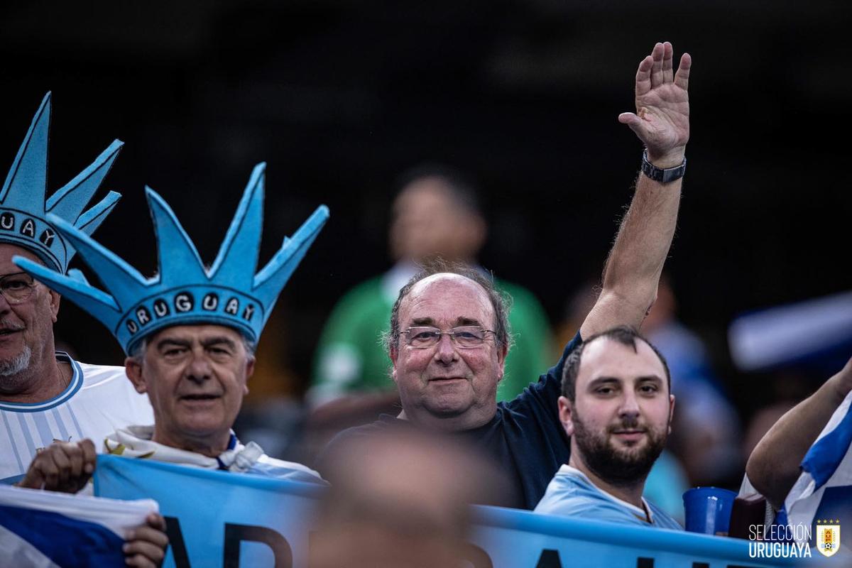 Fanii din Uruguay fac spectacol la Copa America