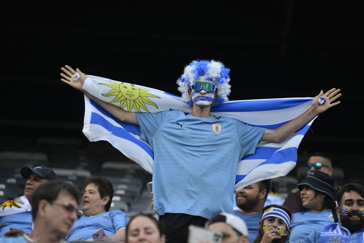 Fanii din Uruguay fac spectacol la Copa America