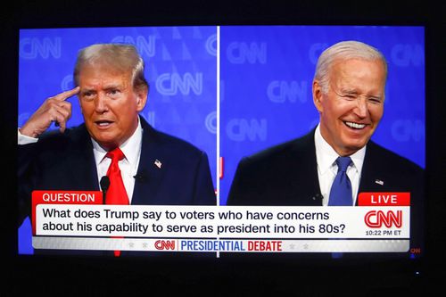 Dezbaterea dintre Donald Trump și Joe Biden a ținut capul de afiș în State / Sursă foto: Imago Images