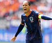 Virgil van Dijk simte că are o mare povară pe umeri la Euro 2024 / Foto: Guliver/gettyimages