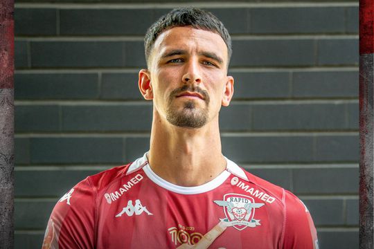 Filip Blazek a semnat cu Rapid, foto: Facebook FC Rapid 1923