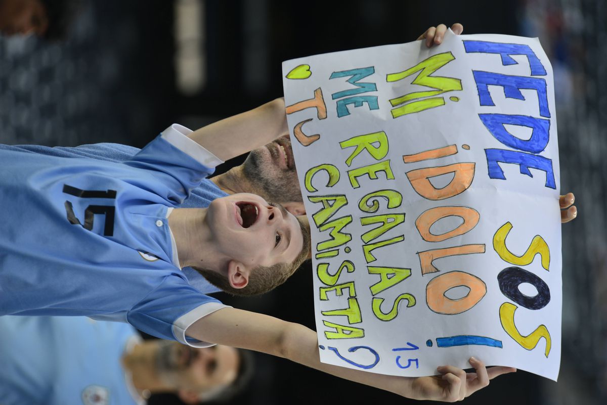 Fanii din Uruguay fac spectacol la Copa America