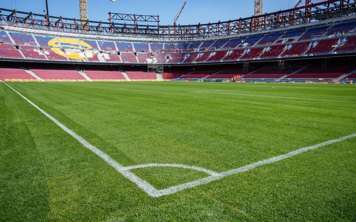 Cum arată Camp Nou după doi ani de lucrări. Foto: Instagram @433