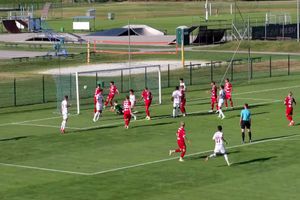 Rapid, prima victorie în Slovenia: 3 goluri, dar bătăi de cap pentru Costel Gâlcă
