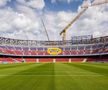 Stadiul actual al lucrărilor de reconstrucție ale Spotify Camp Nou, pe care Barcelona va reveni pe 10 august / Foto: FC Barcelona