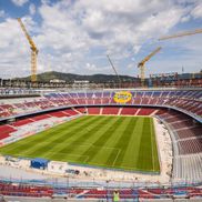 Stadiul actual al lucrărilor de reconstrucție ale Spotify Camp Nou, pe care Barcelona va reveni pe 10 august / Foto: FC Barcelona