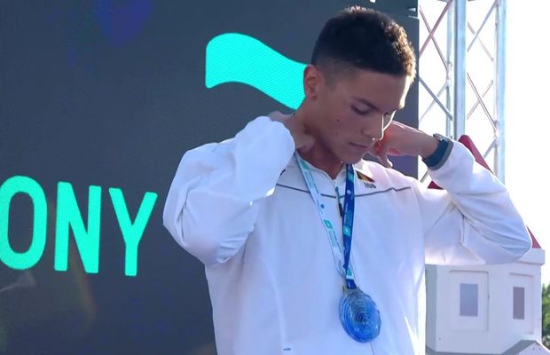 David Popovici, o nouă medalie de aur! Record european pentru înotătorul român + Denis Popescu a luat bronz la 50 m fluture