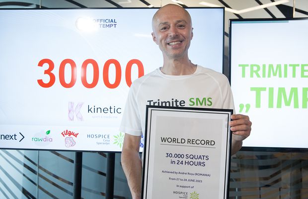 Un român a intrat azi în Guinness Book » A doborât un record incredibil pe live stream: „Așa voi sărbători, altfel ar fi o mare greșeală”