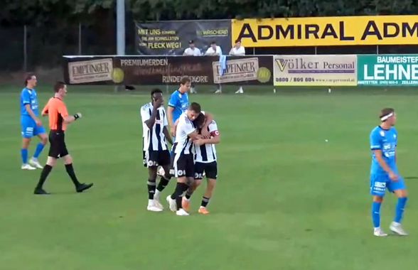 U Cluj, victorioasă în primul amical din Austria » Tânărul Bota a rezolvat meciul