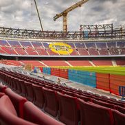 Stadiul actual al lucrărilor de reconstrucție ale Spotify Camp Nou, pe care Barcelona va reveni pe 10 august / Foto: FC Barcelona