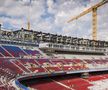 Stadiul actual al lucrărilor de reconstrucție ale Spotify Camp Nou, pe care Barcelona va reveni pe 10 august / Foto: FC Barcelona