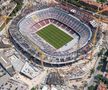 Stadiul actual al lucrărilor de reconstrucție ale Spotify Camp Nou, pe care Barcelona va reveni pe 10 august / Foto: FC Barcelona
