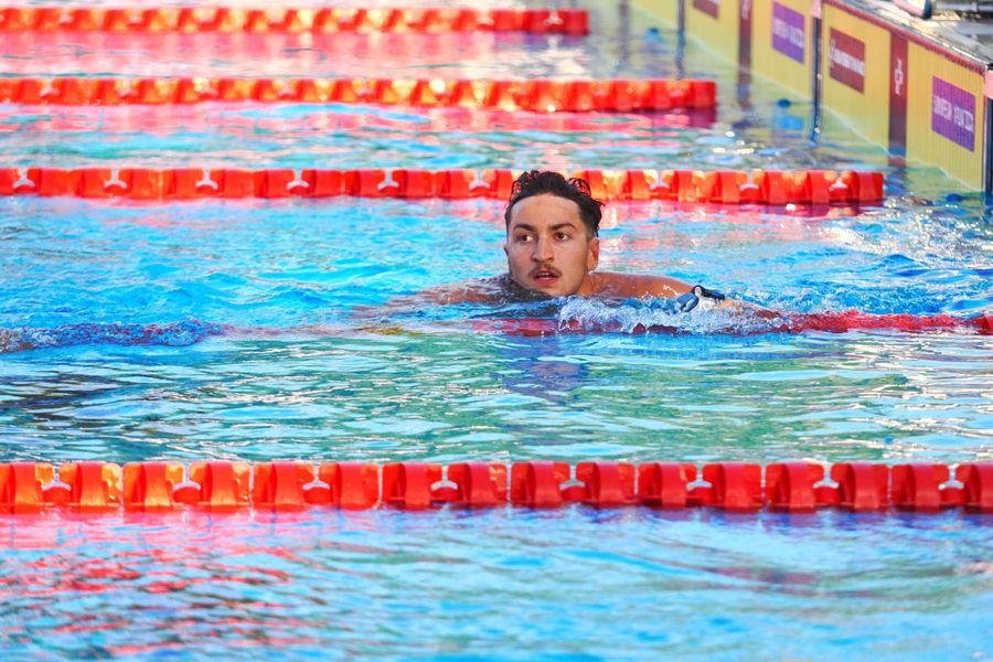 Denis-Laurean Popescu, după bronzul de la 50 m fluture/Roxana Fleșeru (GSP) David Popovici, o nouă medalie de aur! Record european pentru înotătorul român + Denis Popescu a luat bronz la 50 m fluture