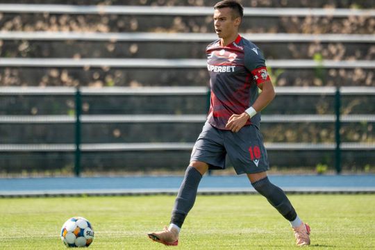 Cătălin Cîrjan, în Dinamo - Motor/ foto: Facebook @Dinamo București