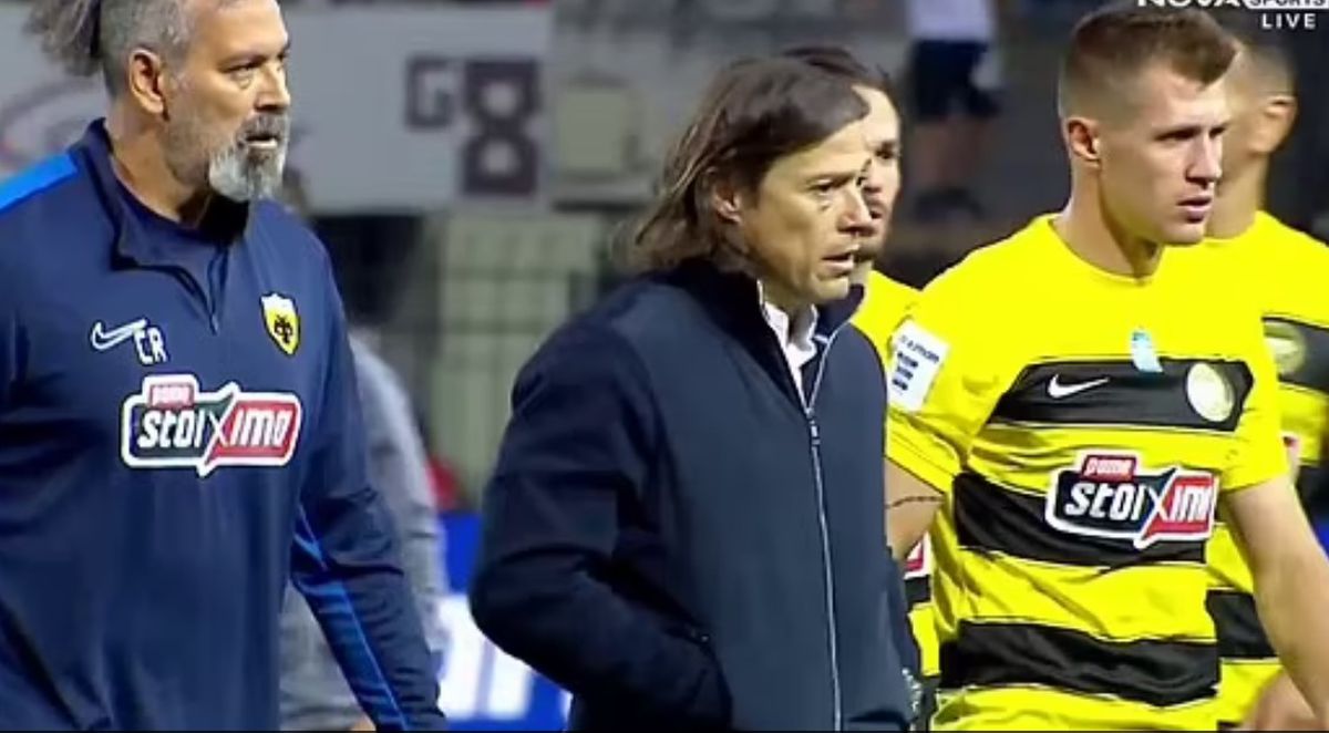 Matias Almeyda, noul antrenor al lui FC Sevilla, un personaj temperamental, care a fost implicat în scandalul dintr-un derby între PAOK și AEK Atena