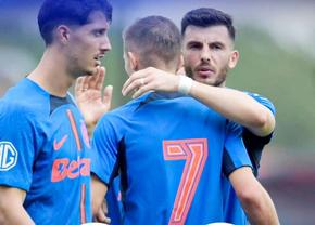 FCSB, victorie la limită în primul meci amical al cantonamentului din Olanda » Denis Alibec a marcat la revenire