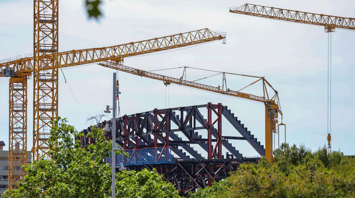 Stadiul actual al lucrărilor de reconstrucție ale Spotify Camp Nou, pe care Barcelona va reveni pe 10 august