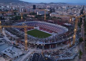 Unde va evolua Barcelona peste 40 de zile! » Între macarale, fără catering, toalete, lifturi și parcare
