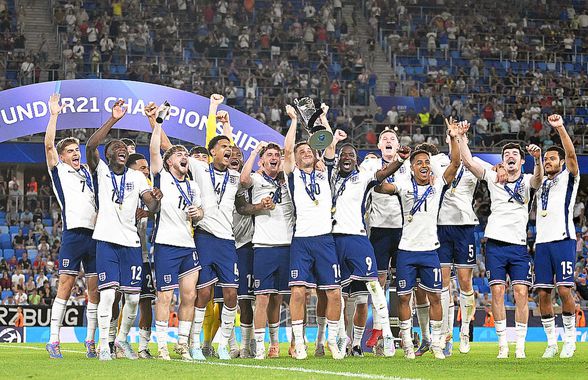 Anglia este din nou campioană europeană U21! Finală electrizantă: nemții au luptat până în ultima clipă