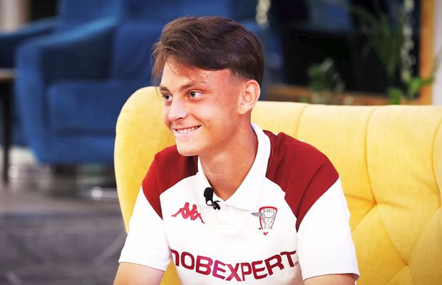 Fiul lui Dan Șucu și-a dezvăluit obiectivele la Rapid: „Să rămân în anturajul primei echipe, să nu cobor la juniori”