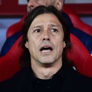 Matias Almeyda a stat 134 de meciuri pe banca tehnică a lui AEK Atena timp de trei sezoane / Foto: Imago