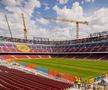 Stadiul actual al lucrărilor de reconstrucție ale Spotify Camp Nou, pe care Barcelona va reveni pe 10 august / Foto: FC Barcelona