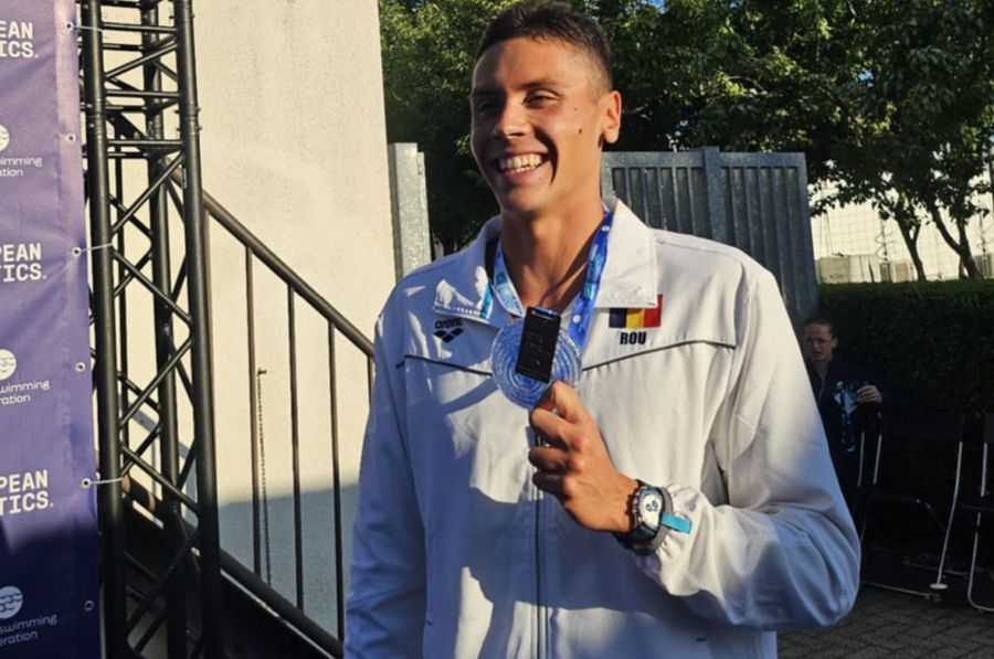 Certitudinea maghiarilor, după ce au văzut recordul european stabilit de David Popovici