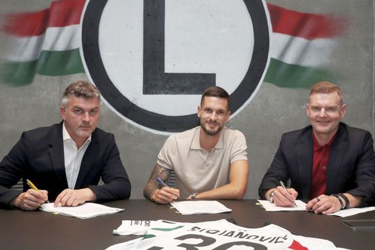 Petar Stojanovic, primul transfer al lui Edi Iordănescu la Legia Varșovia. FOTO: Facebook