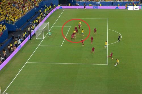 Wayne Rooney consideră că arbitrajul a infulențat meciul dintre Columbia și Portugalia // foto: captură X @centregoals