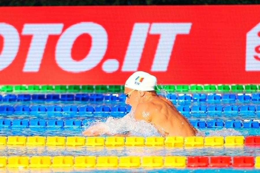 David Popovici înoată pentru a 3-a medalie la Trofeo Settecolli! Cine transmite la TV
