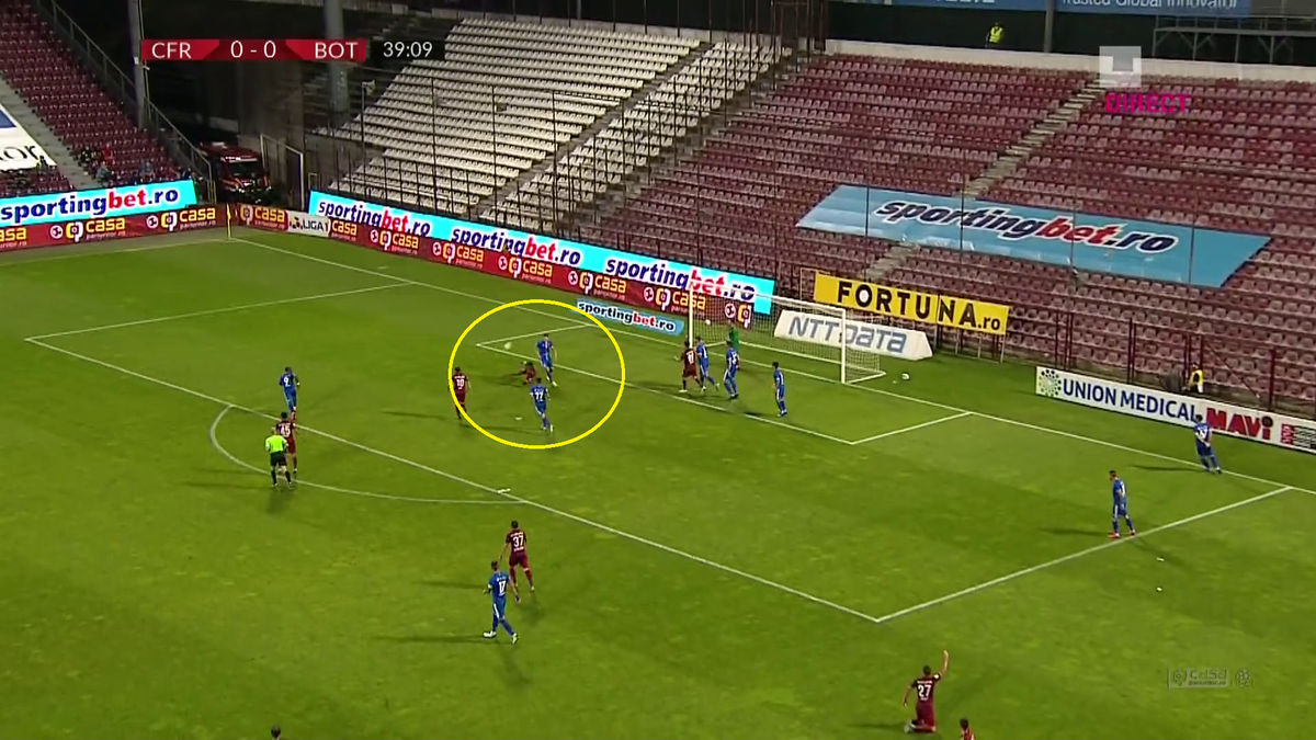 FOTO Penalty în CFR - Botoșani 28.07.2020