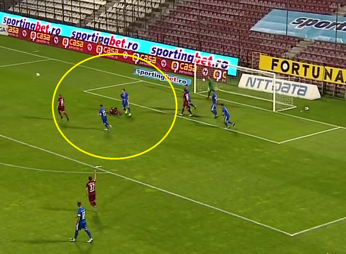 FOTO Penalty în CFR - Botoșani 28.07.2020