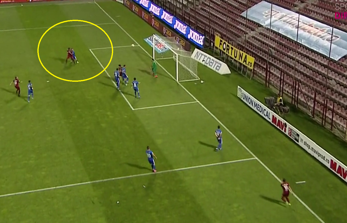 FOTO Penalty în CFR - Botoșani 28.07.2020