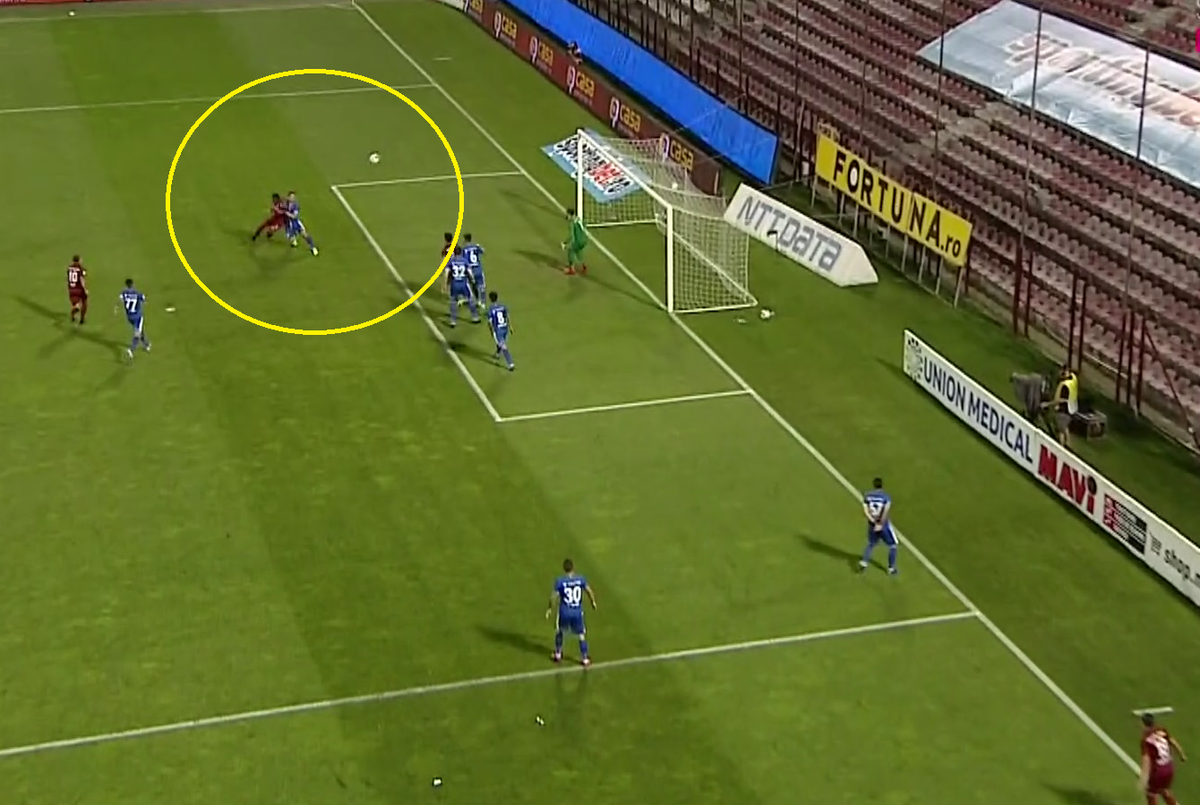 FOTO Penalty în CFR - Botoșani 28.07.2020