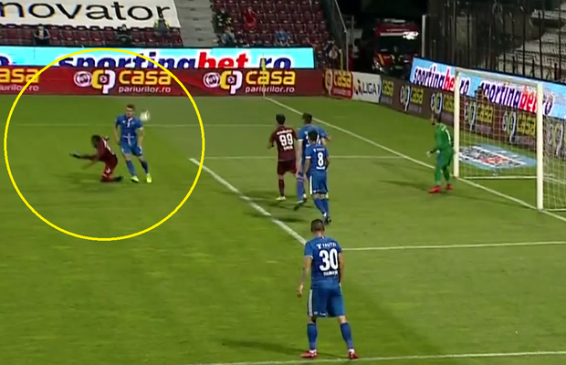 CFR CLUJ - FC BOTOȘANI. Penalty suspect dictat de Marius Avram pentru campioana României » Scandalul zilei, alimentat de decizia arbitrului