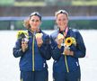 Canotoarele Ancuța Bodnar și Simona Radiș obțin primul titlu olimpic românesc la canotaj, după 13 ani! foto: Raed Krishan/GSP