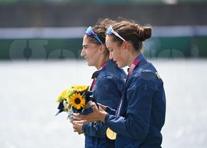 Moment emoționant la Jocurile Olimpice: imnul României a răsunat în premieră la Tokyo! Ancuța Bodnar și Simona Radiș, medalia de aur #90 din istorie