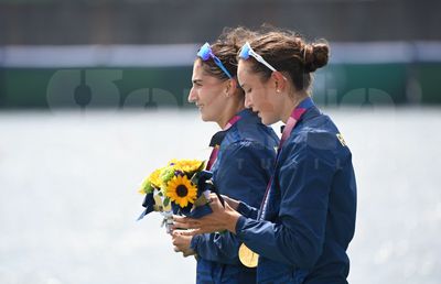 Moment emoționant la Jocurile Olimpice: imnul României a răsunat în premieră la Tokyo! Ancuța Bodnar și Simona Radiș, medalia de aur #90 din istorie