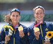 Canotoarele Ancuța Bodnar și Simona Radiș obțin primul titlu olimpic românesc la canotaj, după 13 ani! foto: Raed Krishan/GSP